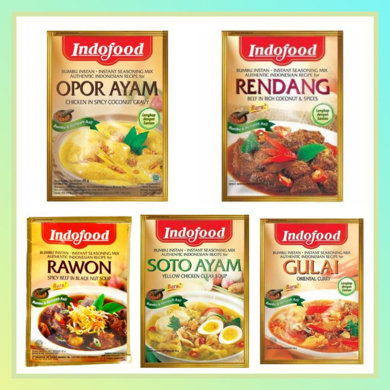 

Bumbu Instan Indofood 45 gram