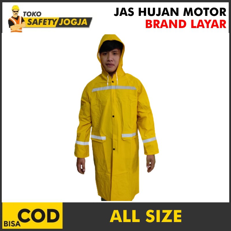 JAS HUJAN TERUSAN RAINCOAT RAINSUIT PROYEK LAYAR 200 PRC YLT | Shopee