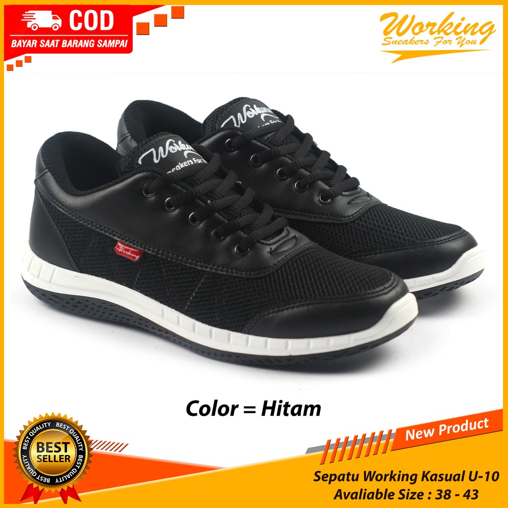 Sepatu Pria Kasual Working U-10