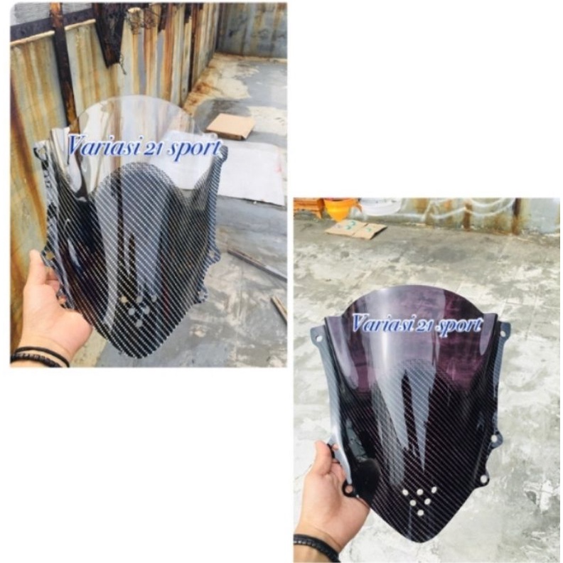 VISOR NINJA RR NEW CARBON WINDSIELD NINJA RR