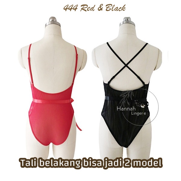 L-XXL Hot Lingerie Baju Tidur Seksi Dinas Depan Suami, Transparan Ukuran BigSize Big Size 443 444