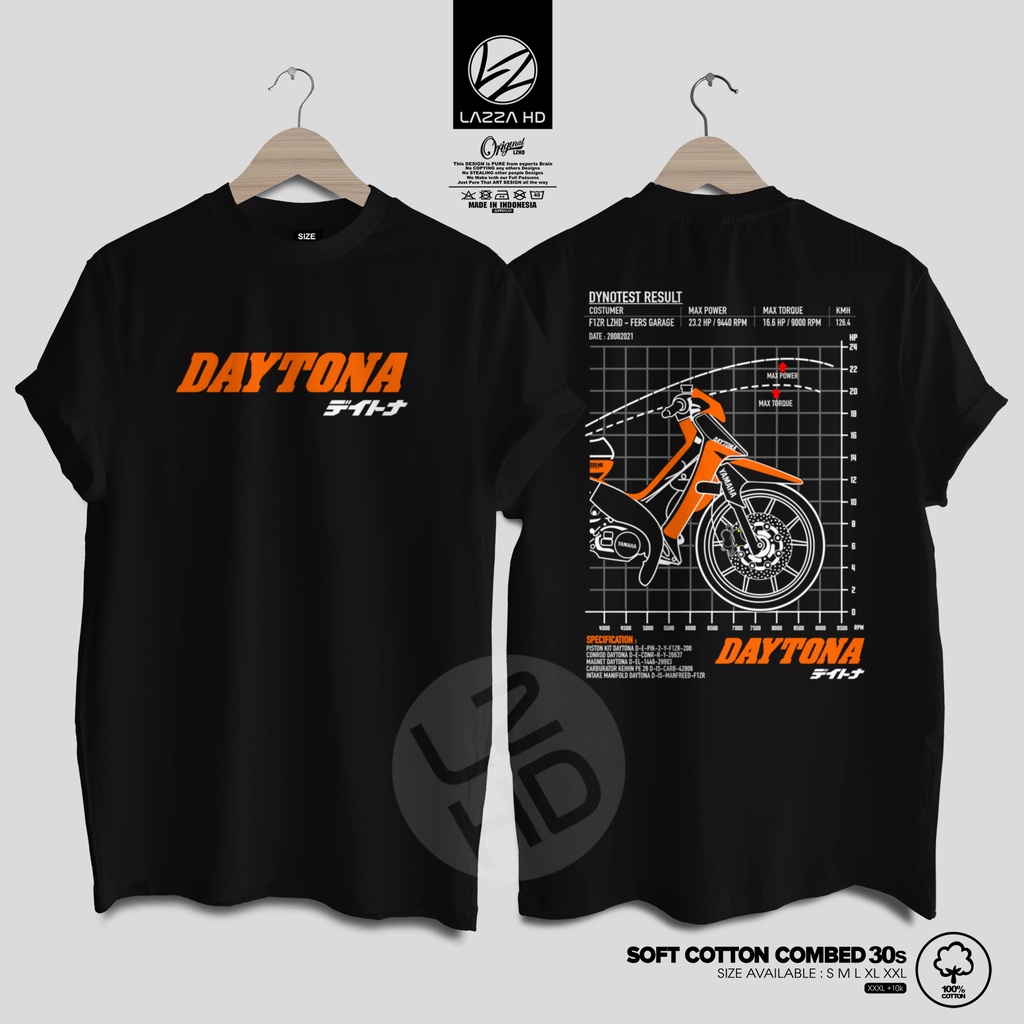 Kaos Baju Distro Yamaha F1ZR Dynotest Terlaris Lazza HD