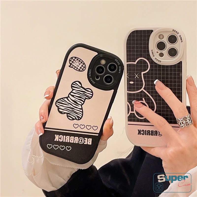 Casing Untuk Realme C53 C12 C30 C55 C31 C25Y C15 C21Y C35 C25 C25s C11 GT C17 C20 C20A C3 C21 10 PRO+8i 6i 5 5i 9i 7i 6 5s 8pro 6s 7kotak Violent Bear TPU Sarung Soft Case