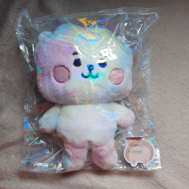 OFFICIAL BT21 Baby RJ Cotton Candy Standing Doll