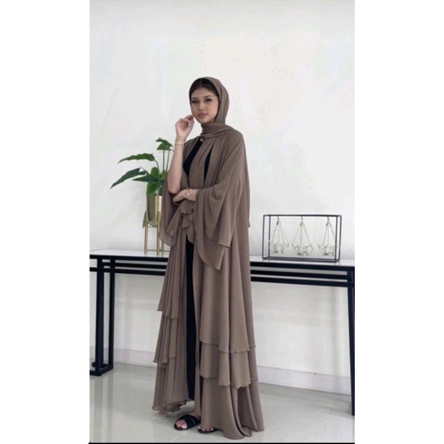 long cardie anindya terbaru kekinian hits // harga promo bahan ceruty babydoll allsize (7)