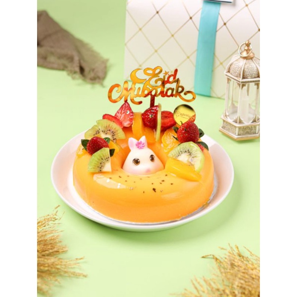 

Pudding mango pudding mangga topping buah segar dessert homemade