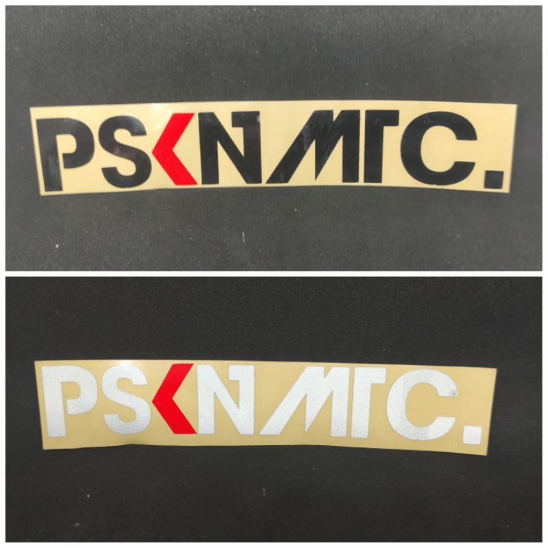 stiker cutting psknmtc - psknmtc logo comunity(A29)