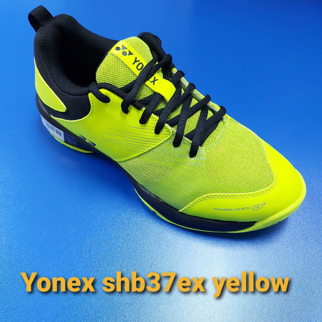 Sepatu badminton/bulu tangkis yonex shb37ex yellow