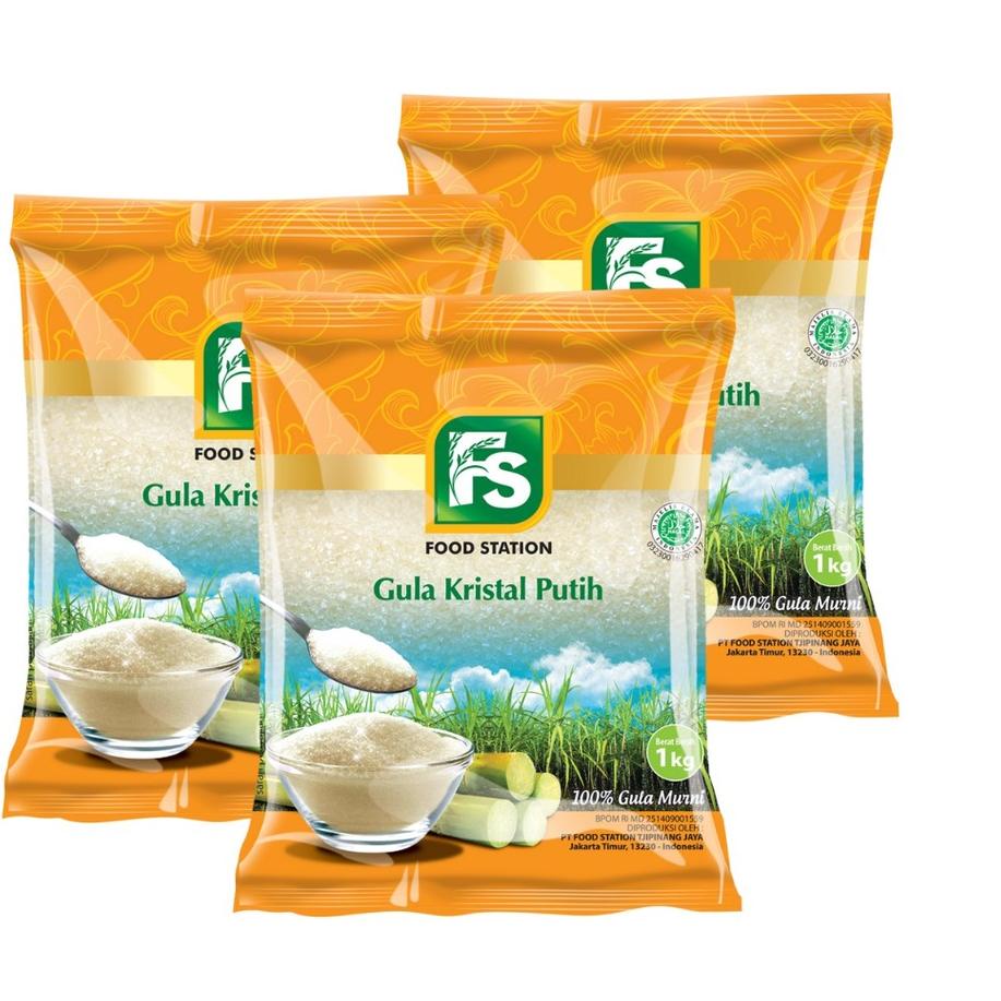 

Miliki - Food Station -FS Gula Pasir 3pcs @1kg