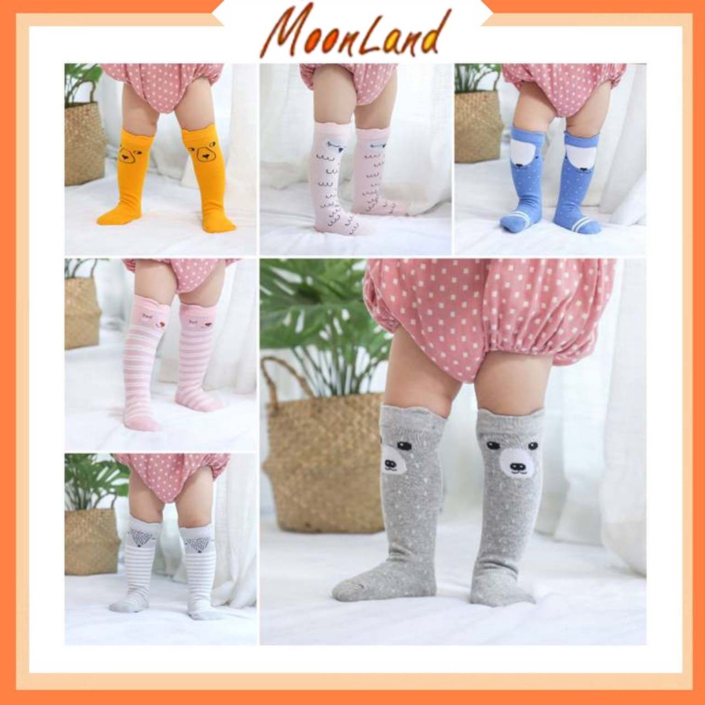 MoonLand COD Kaos Kaki Panjang Bayi ala Korea / Kaos Kaki Anti Slip Panjang Bayi 372