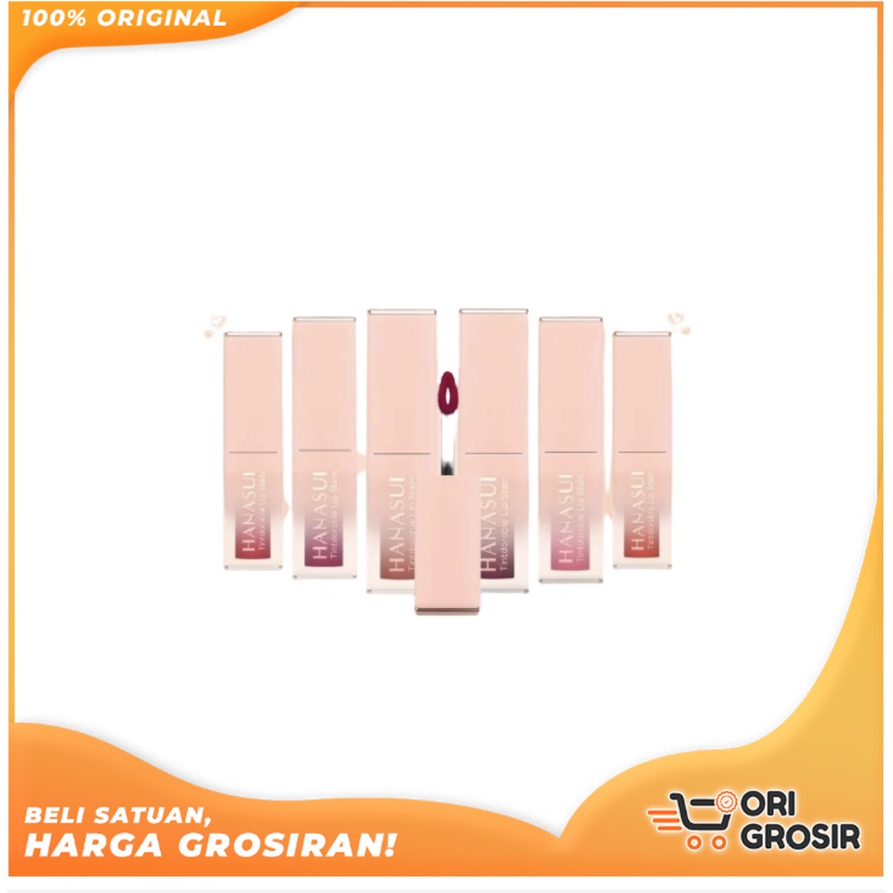 ORI Grosir Hanasui Tintdorable Lip Stain Lip Tint Liptint