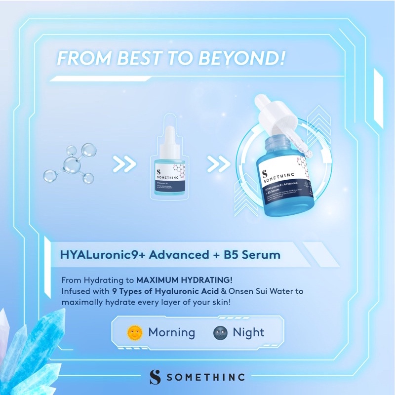 SOMETHINC HYALuronic9+ Advanced + B5 Serum 20ml 40ml