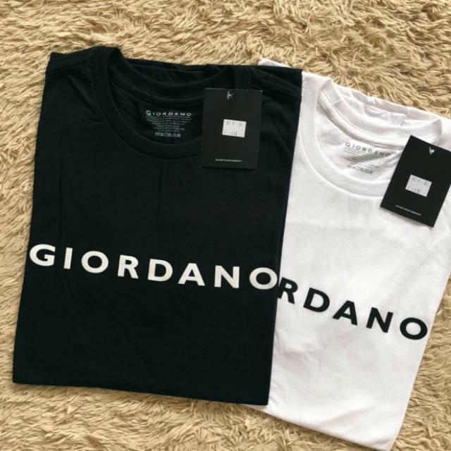 HOT Kaos pria casual giordano Shopee Indonesia