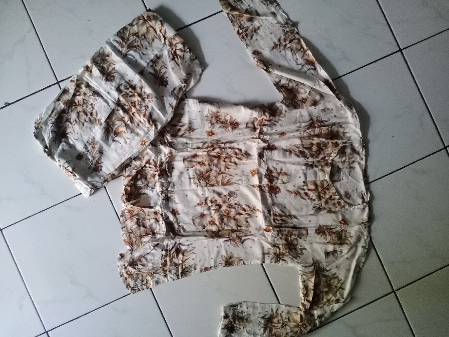 Setelan Abstrak Akar Rayon Viscose || Homeedress Rayon || Batik Pekalongan Maju