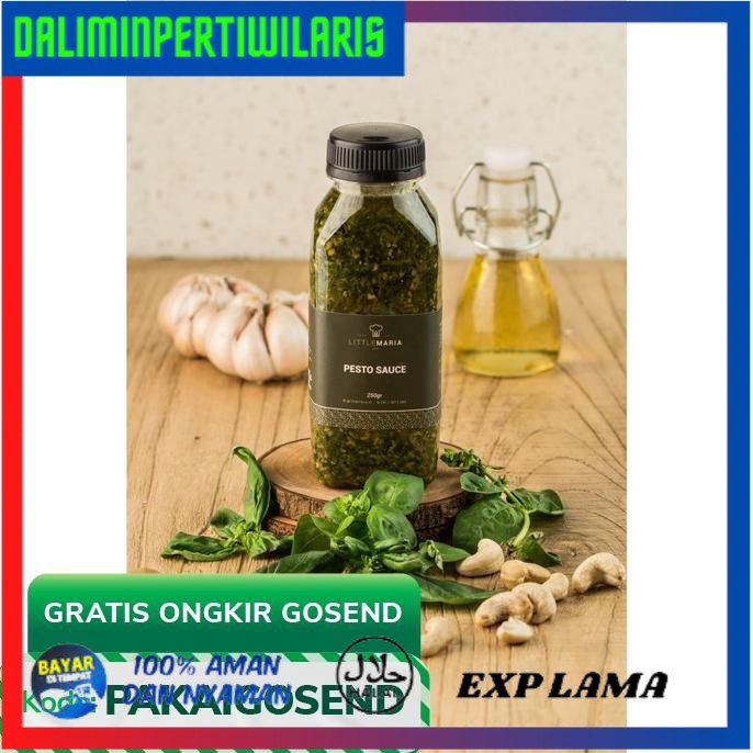 

[[BISA COD]] LittleMaria Pesto Sauce/Saus Pesto 250g 3-5Portions TERJAMIN Kode 25
