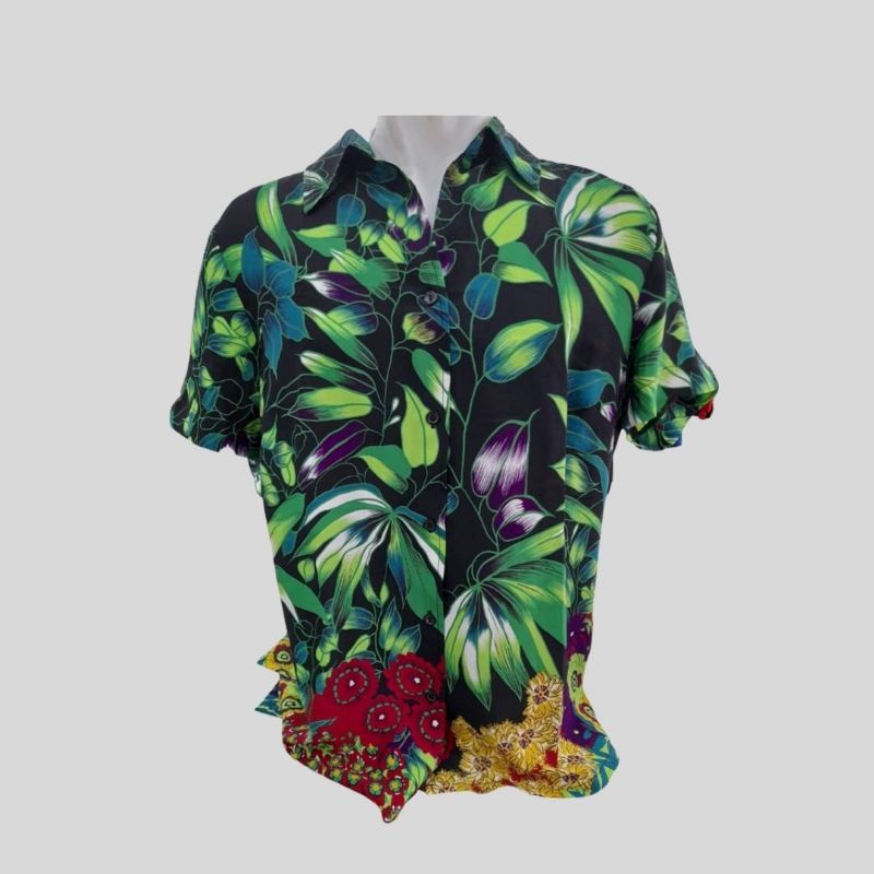 Kemeja Unisex Wanita Pria Motif Original Premium Pakaian Branded Sisa Ekspor