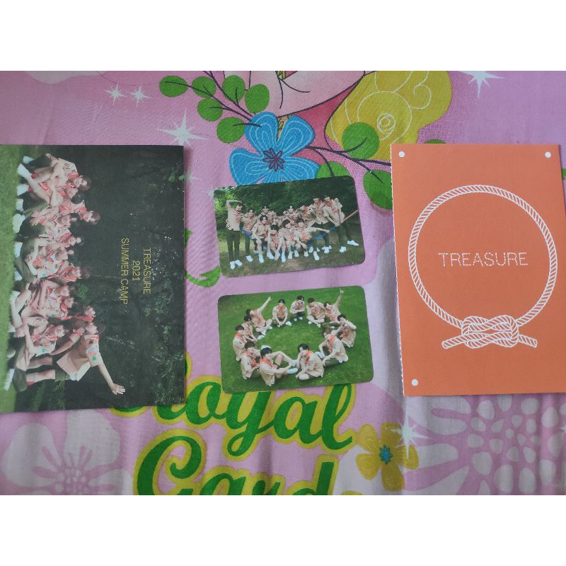 (Sold Out) Take all POB Treasure Summer Camp Ktown4u + accordion postcard Grup