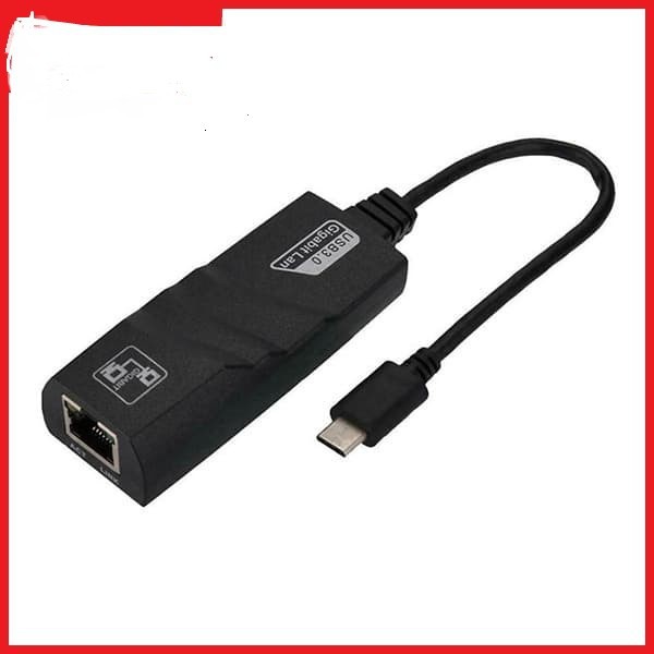 USB Type C to LAN 3.0 Gigabit ethernet