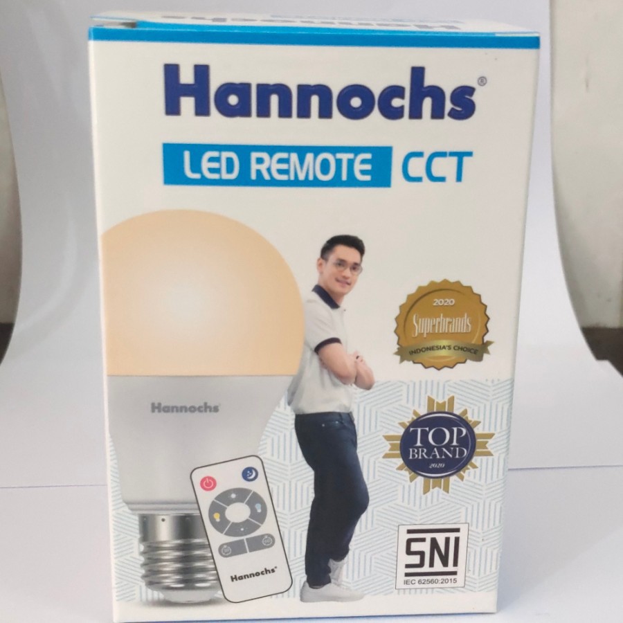 LAMPU HANNOCHS LED REMOTE 9 WATT CCT