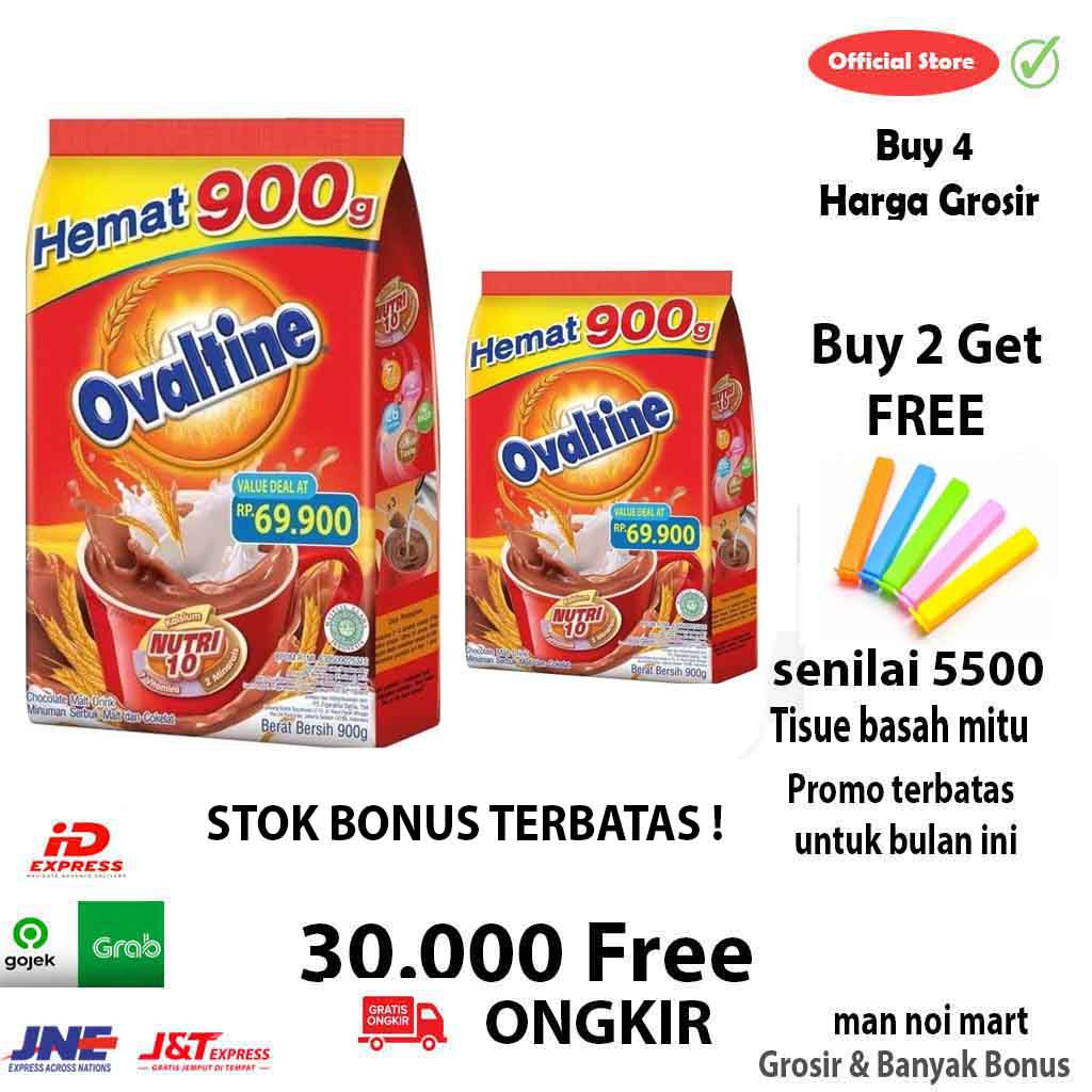 

SUSU OVALTINE 900 GR + FREE BONUS,STOK PROMO TERBATAS !.Man Noi