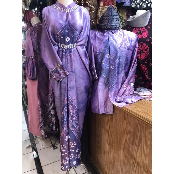 couple jumputan kaftan