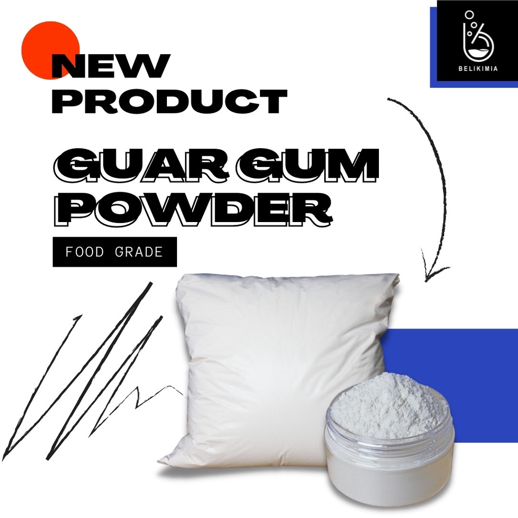 Guar Gum Powder Food Grade Ex India - 1 Kg