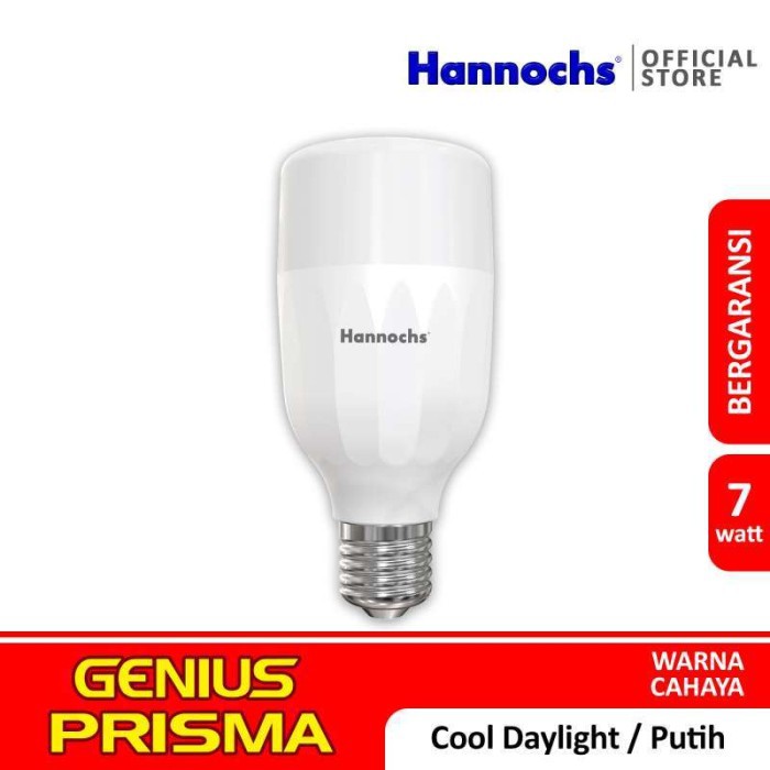 Lampu Emergency Hannochs LED Genius Prisma 7W, 9W, 11W, 14W