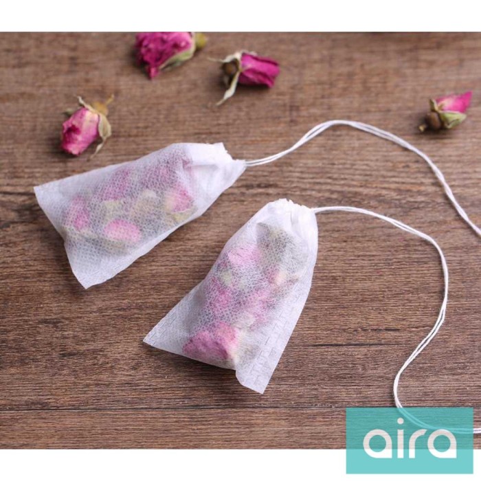 

TRYa7s Kantong Teh Celup Kosong Teabag 100 Pcs Sd58Rs