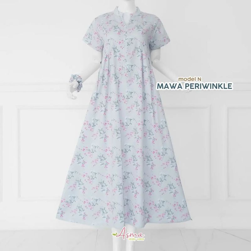 Daster Mawa Periwinkle By Asma Daily wear