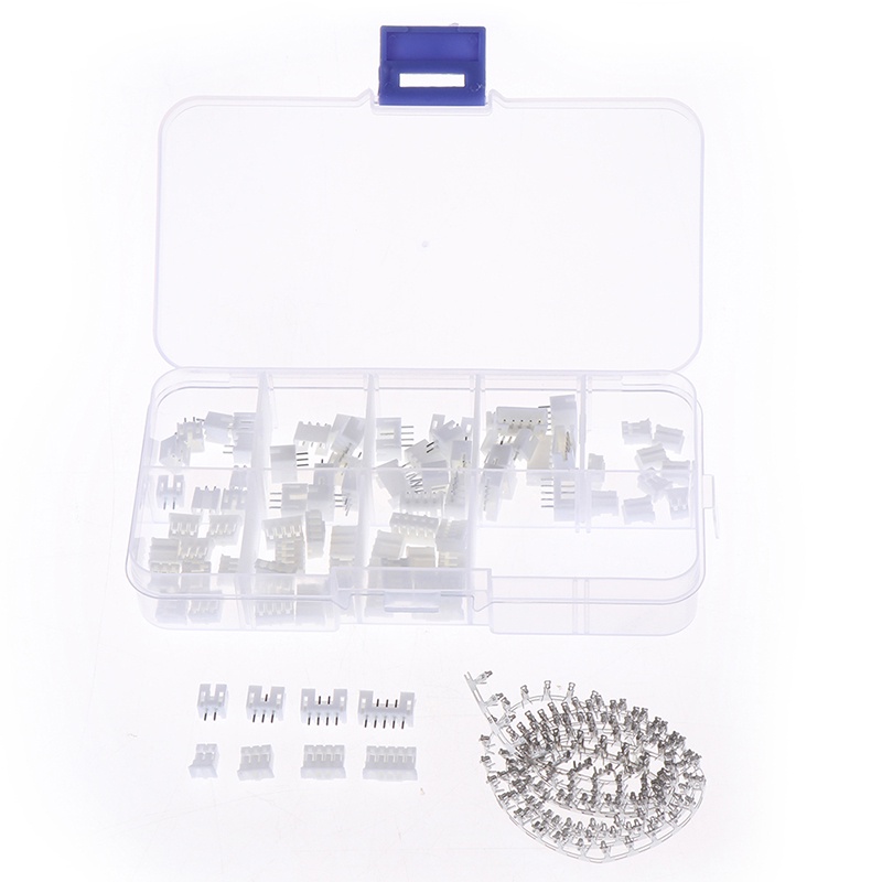 【Theredsunrisesiwy.id】230pcs PH2.0 2p 3p 4 pin 2.0mm pitch terminal kit pin header JST connector