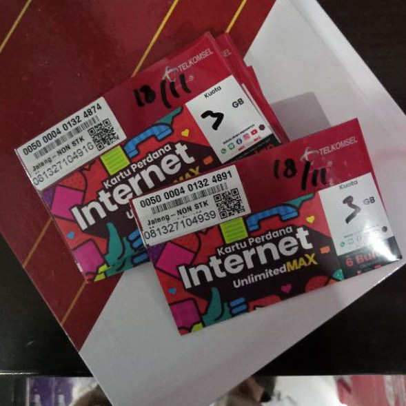 SP TELKOMSEL 3GB UNLIMITED