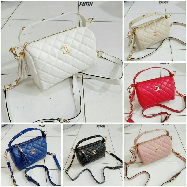 Chanel Spidi mini /mini sling/slempang mini tas handbags tas branded tas impor tas batam Bag