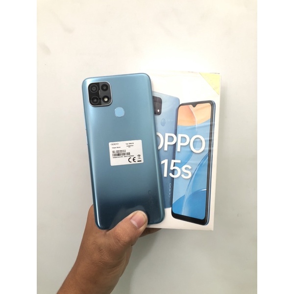 Oppo A15s 4/64 Second Mulus Fullset Original