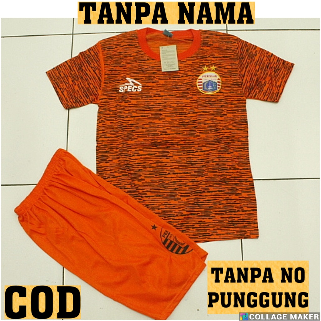 COD CUSTOM NAMA BAJU ANAK PERSIJA/SETELAN BOLA ANAK PERSIJA JAKARTA