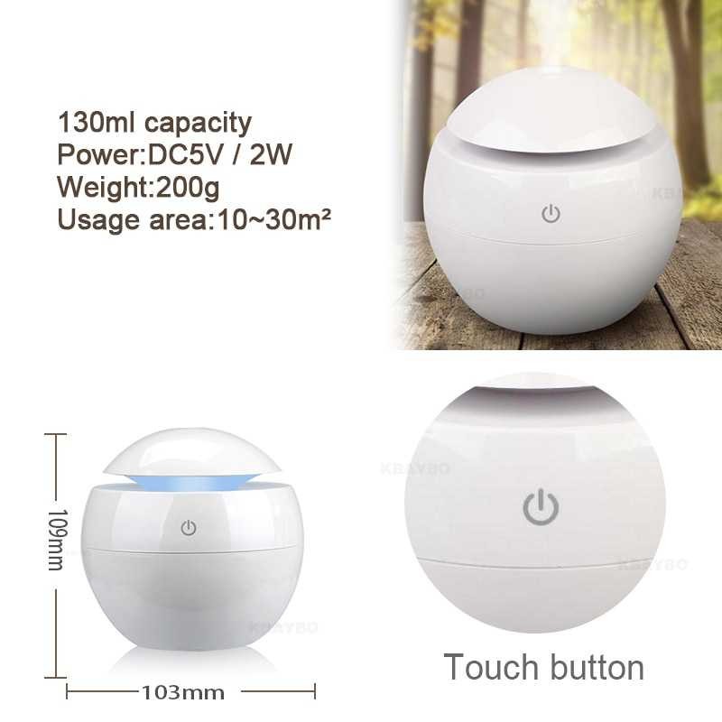 Humidifier Aromatherapy Aroma Terapi Minimalist Air Purifier Ultrasonic Dekorasi