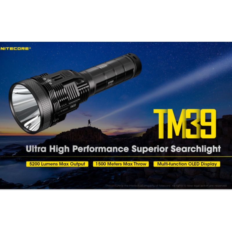 Flashlight Nitecore TM39