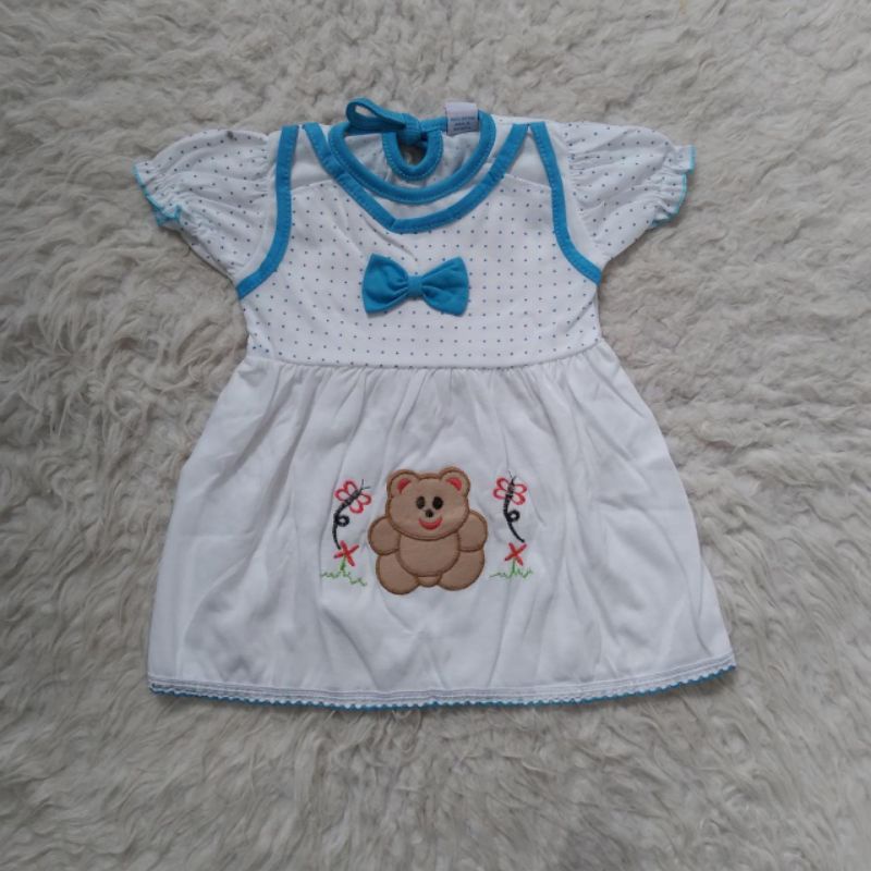 baju bayi bear dress