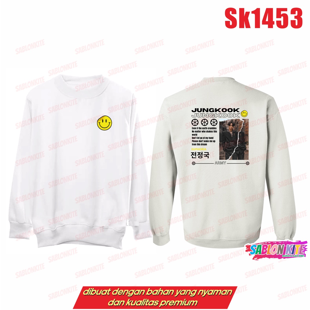 MURAH!!! SWEATER HOODIE KPOP JUNGKOOK EUPHORIA SK1453 UNISEX