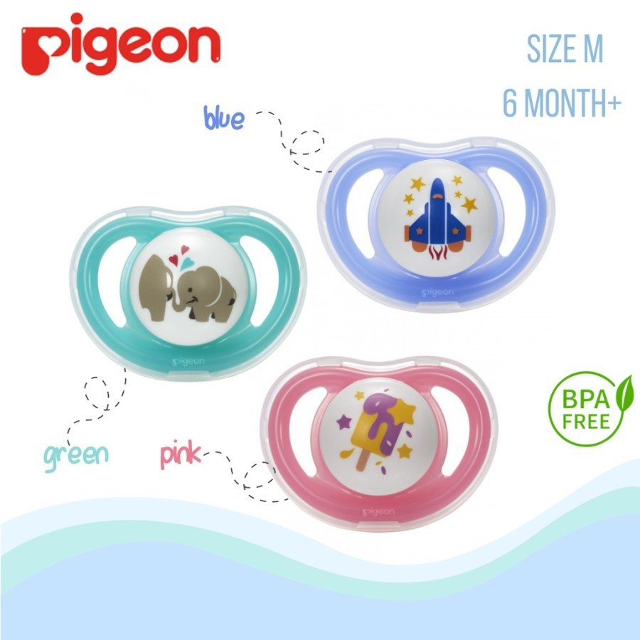 Pigeon Minilight Pacifier / Empeng Bayi 1pc