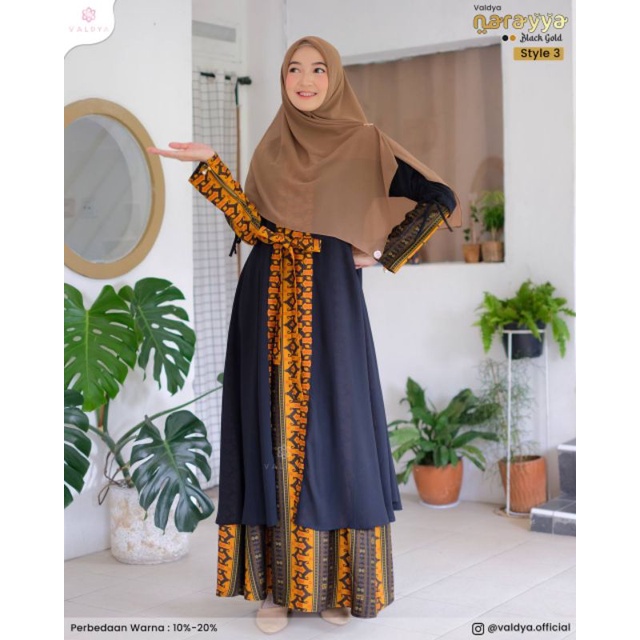 GAMIS LEBARAN - NARAYYA BY VALDYA
