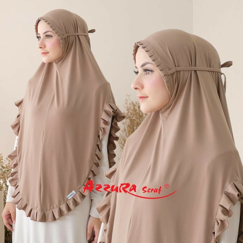 HIJAB AZZURA | REMPEL ATAS BAWAH | AZZURASCARF | HIJAB INSTAN | BERGO INSTAN | BERGO MARYAM-4
