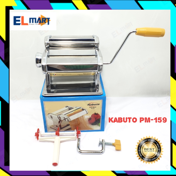 Pasta maker gilingan mie molen stainless KABUTO PM-159 / noodle maker