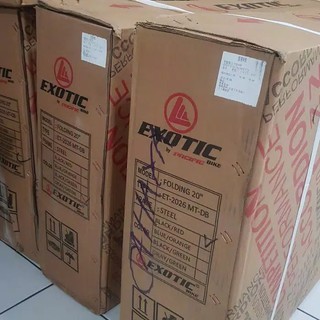  Sepeda  Lipat 20 Inci Exotic  2026  MG  Steel 7Sp Shopee 