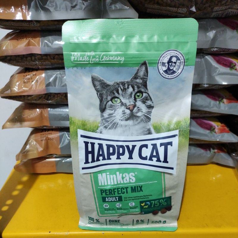 happy cat minkas perfect mix adult 500gr