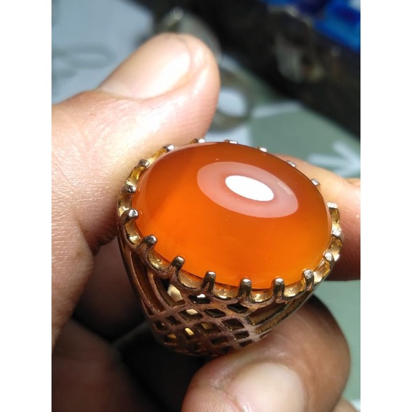 batu akik cempaka madu