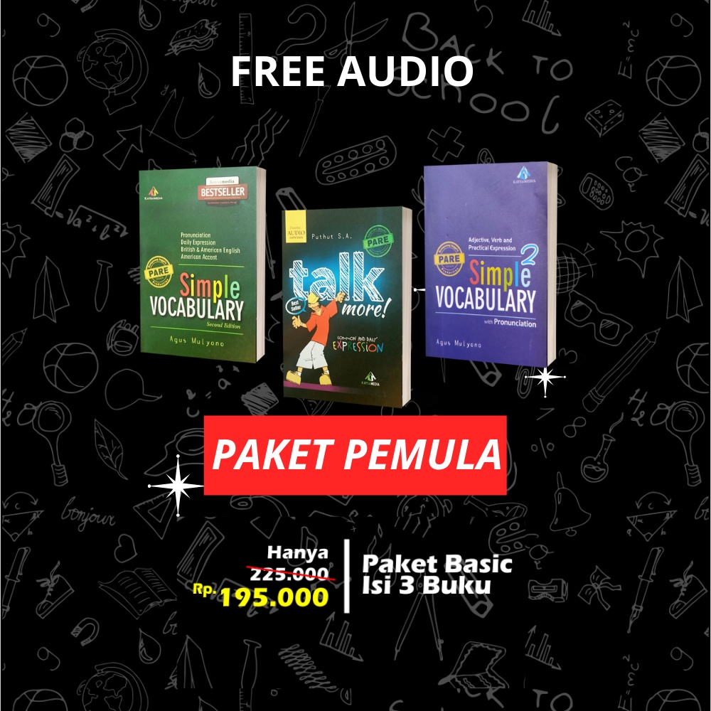 

PAKET ENGLISH LEBIH HEMAT / BUKU BAHASA INGGRIS ASLI KAMPUNG INGGRIS