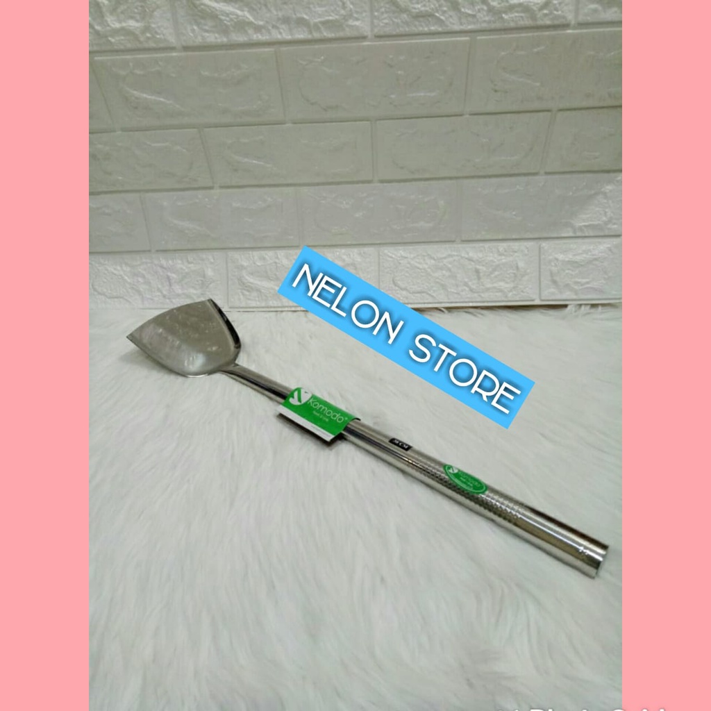 Sodet Besar / Spatula Full Stainless / Sodet Penggorengan -termurah