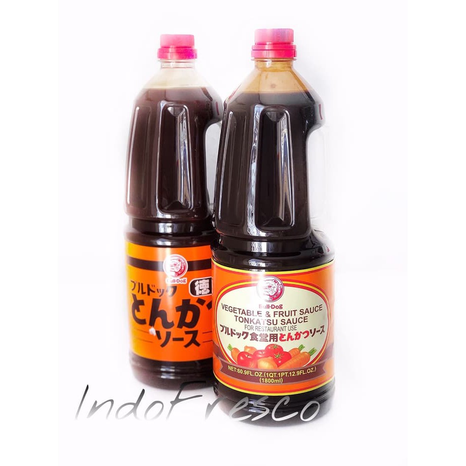 

Spesial Promo - Bulldog Tonkatsu Sauce/ Saus Takoyaki- 1.8 L