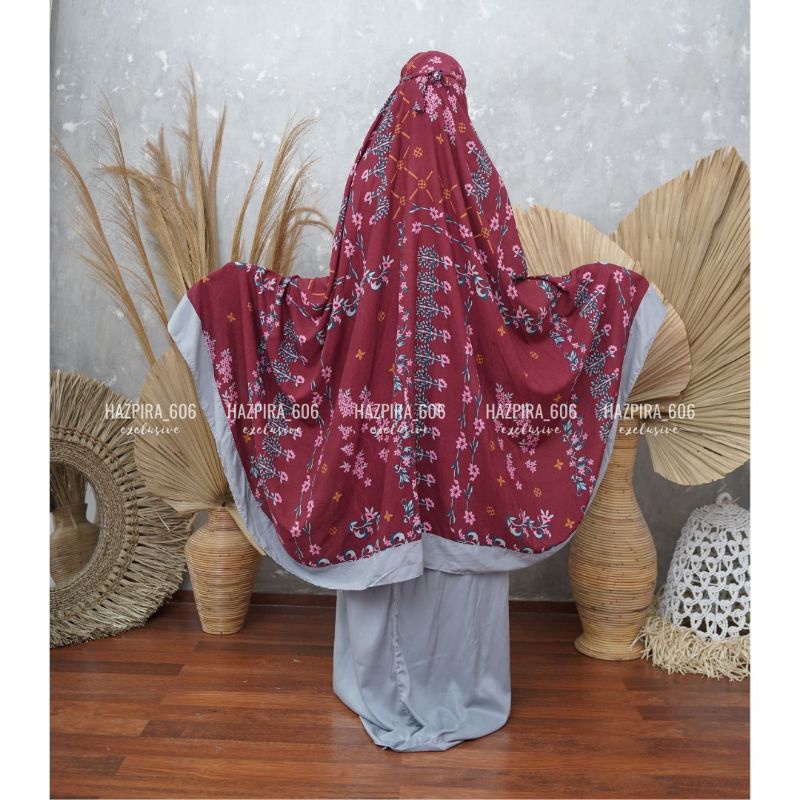 Mukena Bali Dewasa Rayon Premium Prisya 5 Jumbo