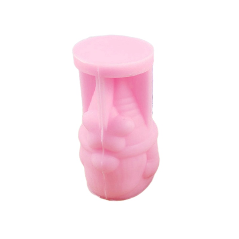 Cetakan Resin Bentuk Kelinci Gnome 3D Bahan Silikon Buatan Tangan Handmade